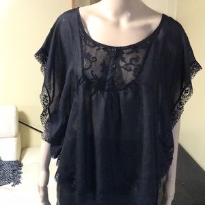 Mimi Chica black blouse